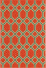 Tommy Bahama Seaside 6660C Orange Area Rug Main