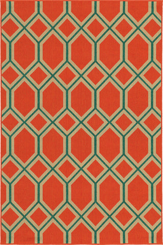 Tommy Bahama Seaside 6660C Orange Area Rug Main