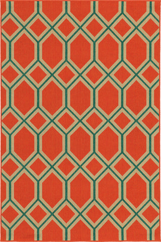 Tommy Bahama Seaside 6660C Orange Area Rug Main
