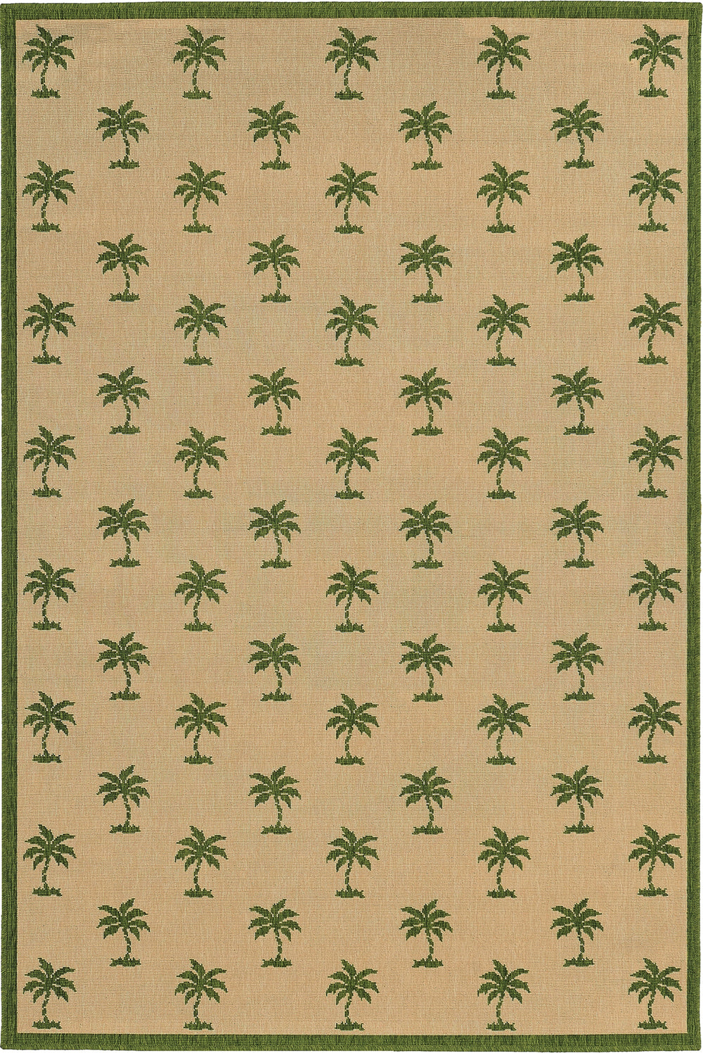 Oriental Weavers Seaside 7126G Beige/Green Area Rug
