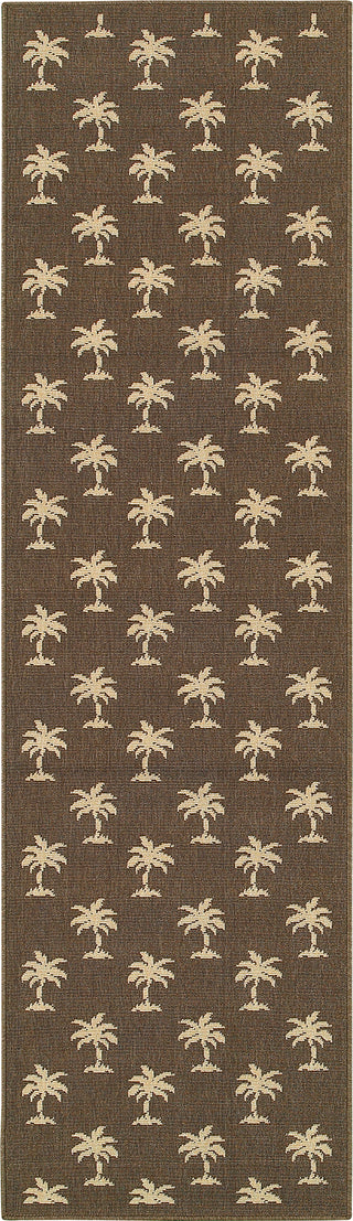 Tommy Bahama Seaside 7126N Brown Area Rug Runner