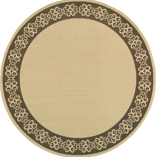 Tommy Bahama Seaside 7127N Beige Area Rug Round