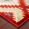 Oriental Weavers Sedona 5936D Red/Multi Area Rug Corner