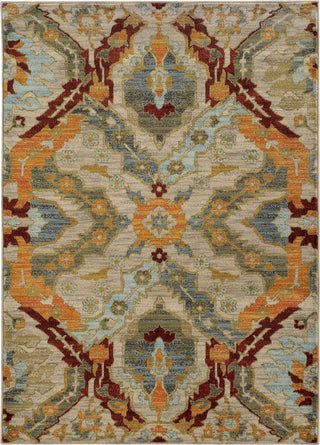 Oriental Weavers Sedona 6357A Beige/Orange Area Rug main image featured