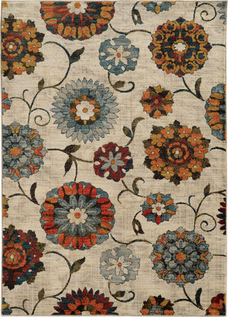 Oriental Weavers Sedona 6361A Ivory/Multi Area Rug main image featured