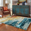 Oriental Weavers Sedona 6365A Blue/Red Area Rug Lifestyle Image