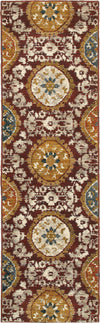 Oriental Weavers Sedona 6366A Red/Gold Area Rug 2'3'' X 7'6'' Runner