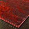 Oriental Weavers Sedona 6367B Red/Charcoal Area Rug Corner