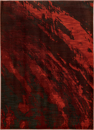 Oriental Weavers Sedona 6367B Red/Charcoal Area Rug main image featured