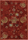 Oriental Weavers Sedona 6386E Red/Gold Area Rug main image featured