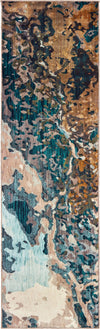 Oriental Weavers Sedona 9490B Blue Gold Area Rug Runner Image