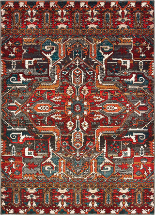 Oriental Weavers Sedona 9575A Red Orange Area Rug main image