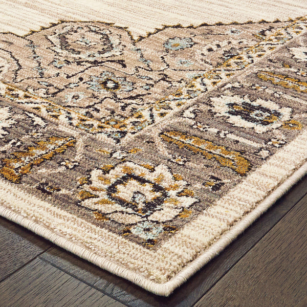 Oriental Weavers Sedona 9588D Ivory Gold Area Rug Incredible Rugs and