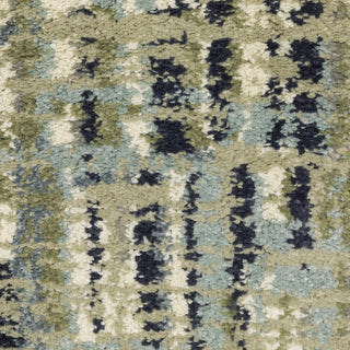 Oriental Weavers Seneca SE01A Beige/Green Area Rug Close-up Image