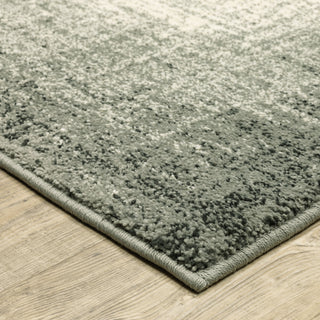 Oriental Weavers Seneca SE07A Grey/Beige Area Rug Corner Image