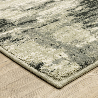 Oriental Weavers Seneca SE12A Grey/Beige Area Rug Corner Image
