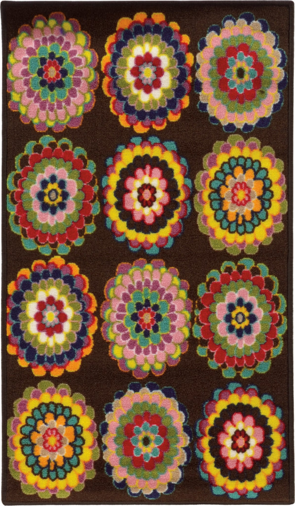 Oriental Weavers Serendipity 25524 Black/Green Area Rug main image