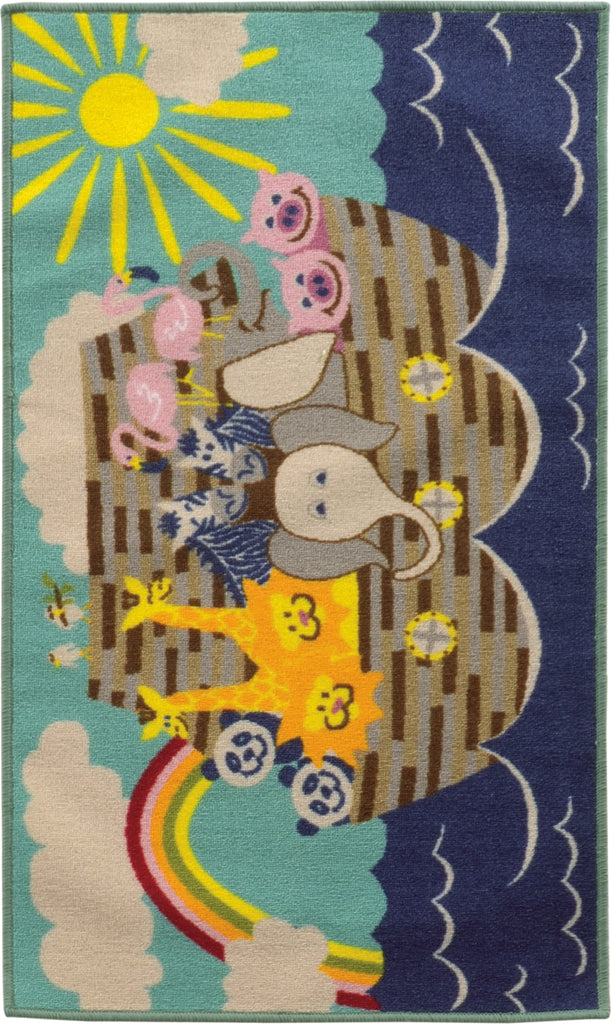 Oriental Weavers Serendipity 45972 Black/Green Area Rug main image