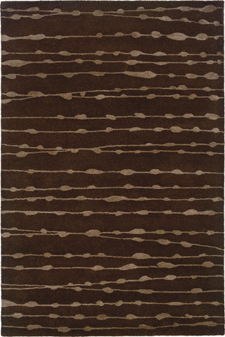 Oriental Weavers Silhouette 48107 Brown/Brown Area Rug main image