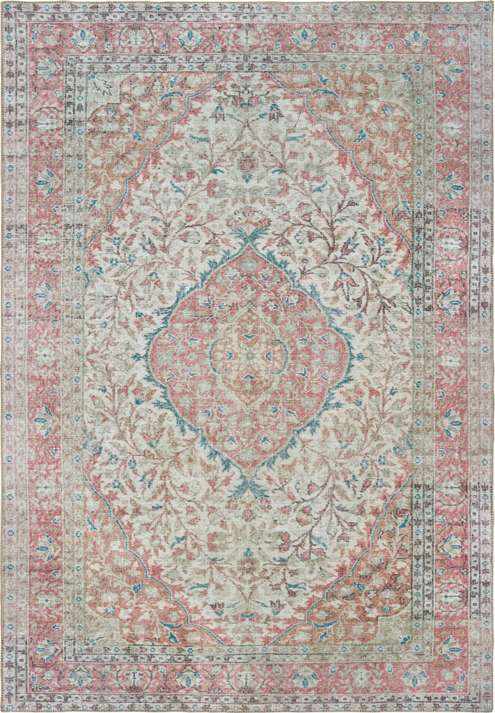 Oriental Weavers Sofia 85812 Ivory Pink Area Rug main image featured