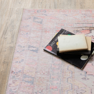 Oriental Weavers Sofia 85820 Pink/ Multi Area Rug Corner Featured