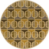 Oriental Weavers Stella 3188B Gold/Grey Area Rug 7' 8 X 7' 8 Round