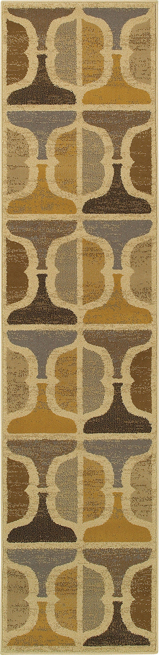 Oriental Weavers Stella 3188B Gold/Grey Area Rug Runner