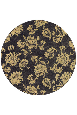 Oriental Weavers Stella 3270A Black/Beige Area Rug 7' 8 X  7' 8