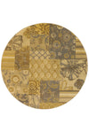 Oriental Weavers Stella 3281B Gold/Grey Area Rug 7' 8 X  7' 8
