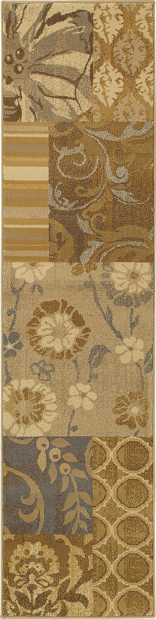 Oriental Weavers Stella 3281B Gold/Grey Area Rug Runner