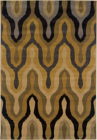 Oriental Weavers Stella 3320D Gold/Black Area Rug main image