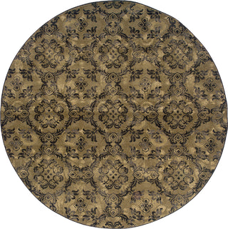 Oriental Weavers Stella 3336A Grey/Black Area Rug 7' 8 X 7' 8 Round