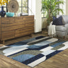 Oriental Weavers Strada STR03 Blue/ Grey Area Rug Lifestyle Image Feature