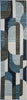 Oriental Weavers Strada STR03 Blue/ Grey Area Rug Runner Image