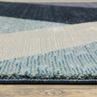 Oriental Weavers Strada STR08 Blue/ Purple Area Rug Pile Image