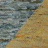 Oriental Weavers Strada STR09 Gold/ Blue Area Rug Close-up Image
