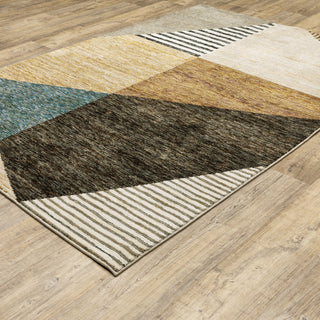 Oriental Weavers Strada STR10 Gold/ Multi Area Rug Alternate Image