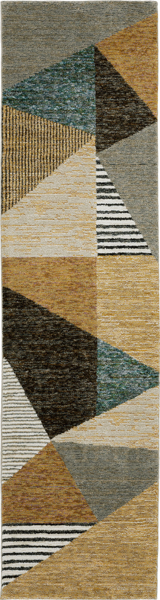 Oriental Weavers Strada STR10 Gold/ Multi Area Rug Runner Image