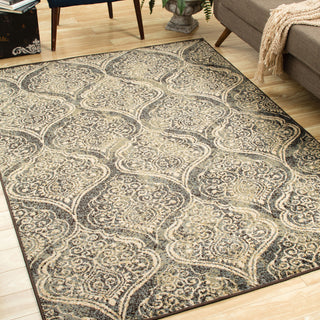 Oriental Weavers Stratton 4960C Blue/Ivory Area Rug Lifestyle Image