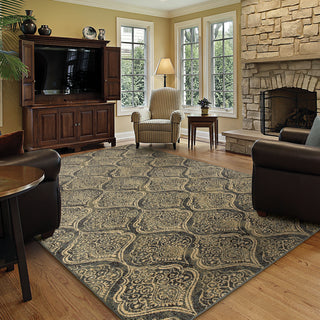 Oriental Weavers Stratton 4960C Blue/Ivory Area Rug Lifestyle Image