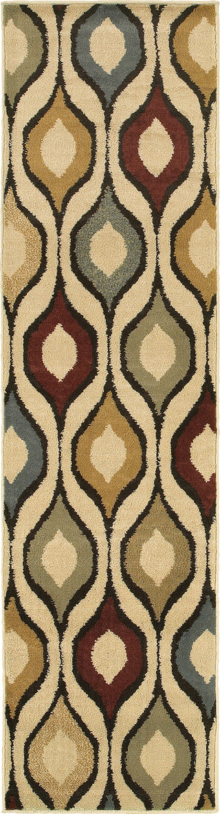 Oriental Weavers Stratton 5880A Ivory/Multi Area Rug Runner