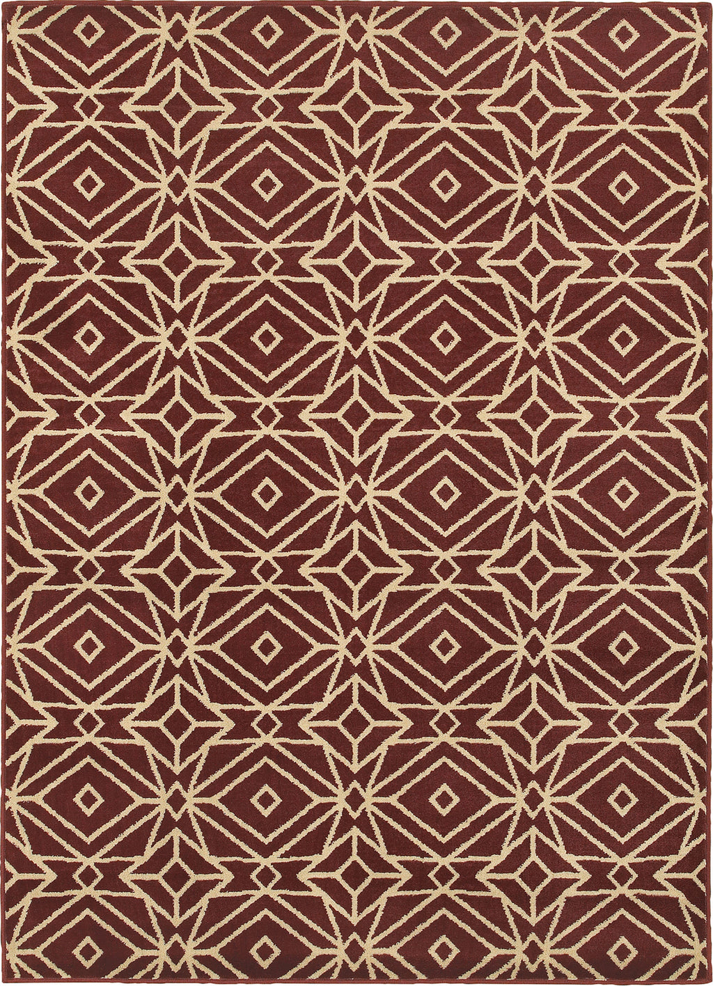 Oriental Weavers Stratton 5882B Red/Ivory Area Rug main image