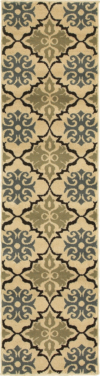 Oriental Weavers Stratton 6015A Blue/Green Area Rug Runner