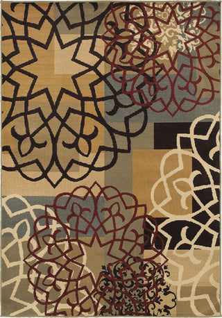 Oriental Weavers Stratton 6021B Multi/Gold Area Rug main image