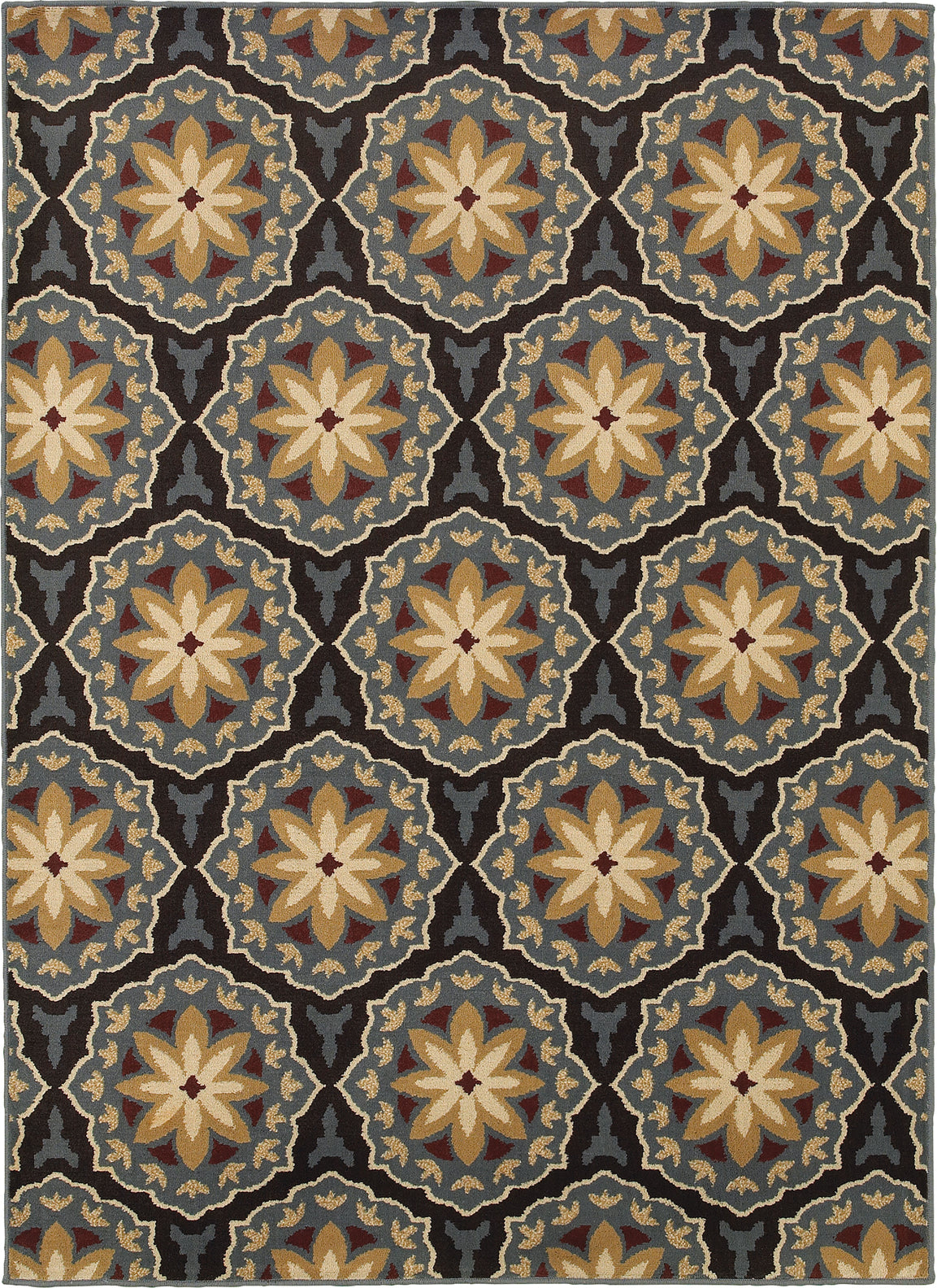 Oriental Weavers Stratton 6023A Blue/Brown Area Rug main image