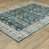 Oriental Weavers Sumter SUM08 Teal/Ivory Area Rug Alternate Image