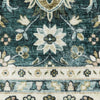 Oriental Weavers Sumter SUM08 Teal/Ivory Area Rug Close-up Image