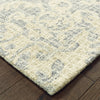 Oriental Weavers Tallavera 55604 Blue Ivory Area Rug Corner Featured