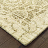 Oriental Weavers Tallavera 55606 Green Ivory Area Rug Corner Featured