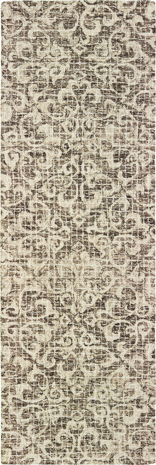 Oriental Weavers Tallavera 55607 Brown Ivory Area Rug Runner Image